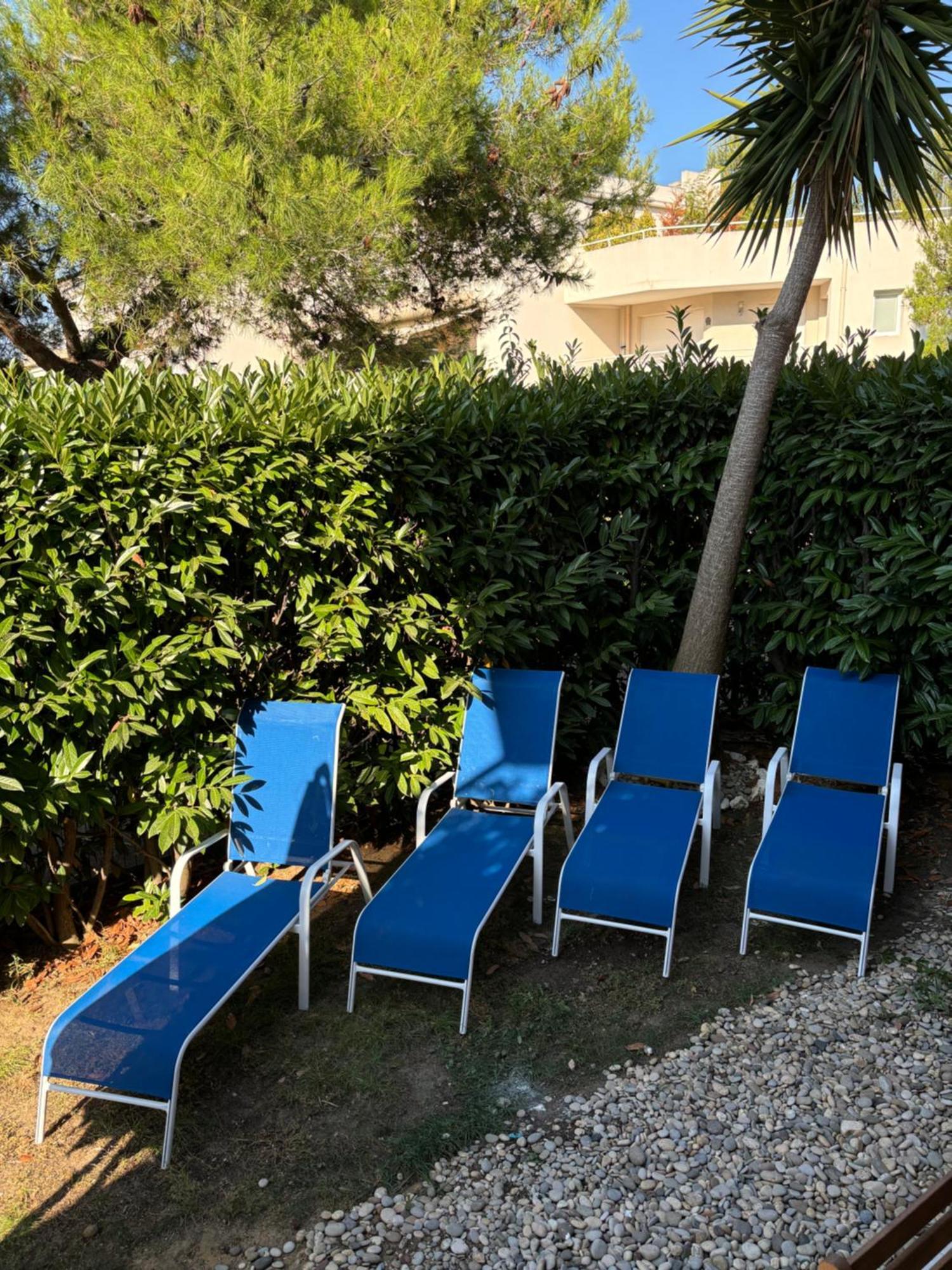 Beachside Apartment With Pool & Garden In Juan Les Pins Antibes Exterior photo